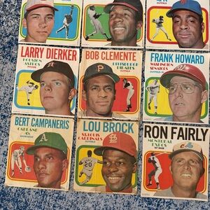 MLB 1970 Topps Posters